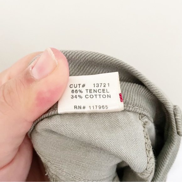 J Brand Croft Olive Green Slouchy Cargo Pants Size 26 Military Inspired Fatigue - Picture 9 of 11